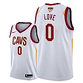 Cavaliers #0 Kevin Love White 2018 NBA Finals Nike Swingman Jersey,baseball caps,new era cap wholesale,wholesale hats
